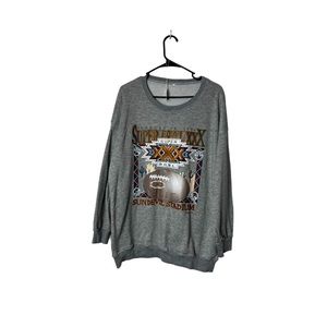 1996 vintage superbowl XXX cewneck